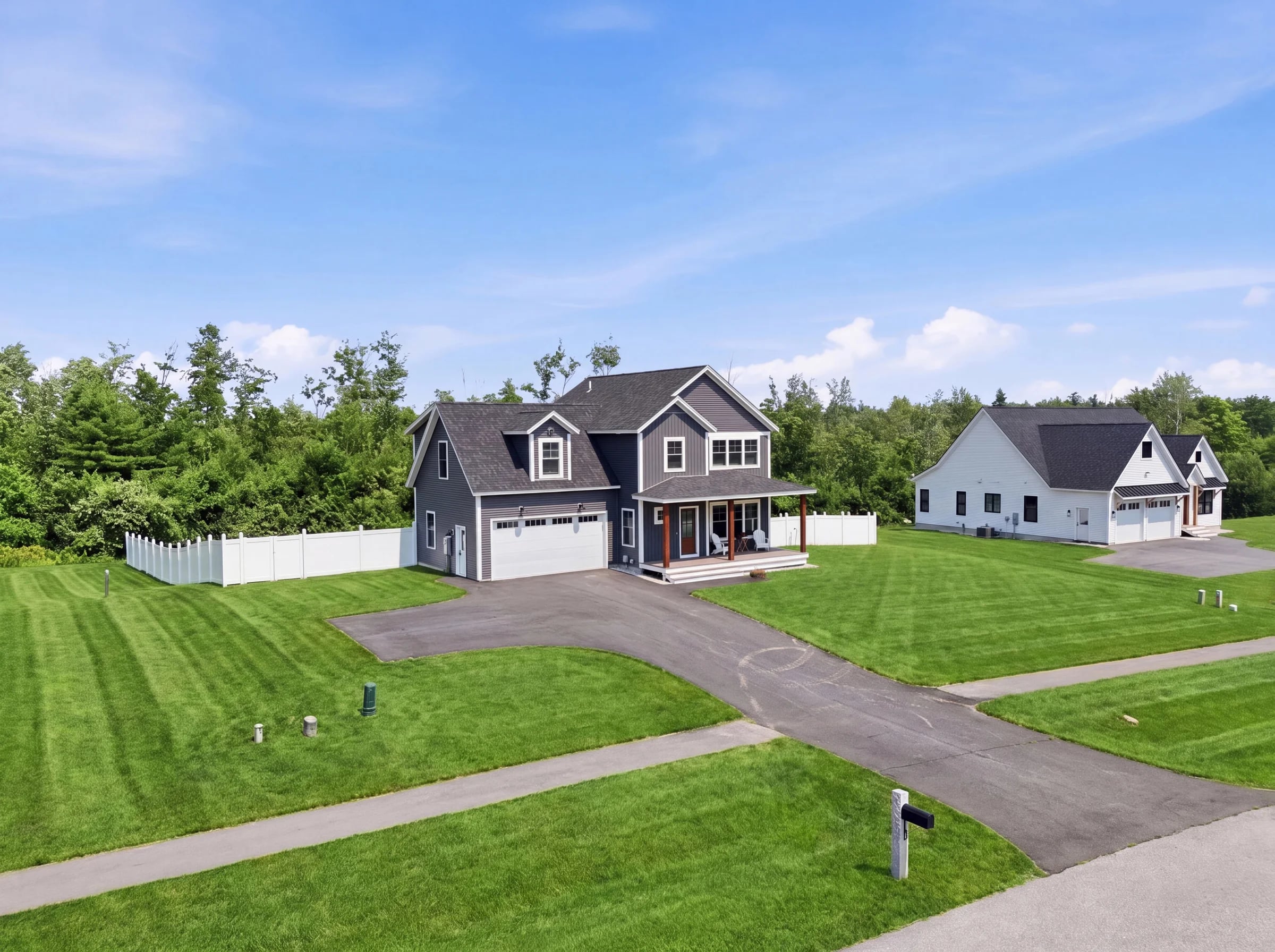 Real estate photography of a home in Pembroke, NH